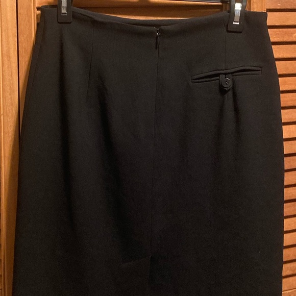 Iris Singer Collection Black Pencil Skirt - Picture 4 of 12